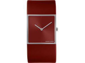 4040662142720 - Quarzuhr JACQUES LEMANS Design Collection Armbanduhren rot Damen Armbanduhr Damenuhr gehärtetes Crystexglas