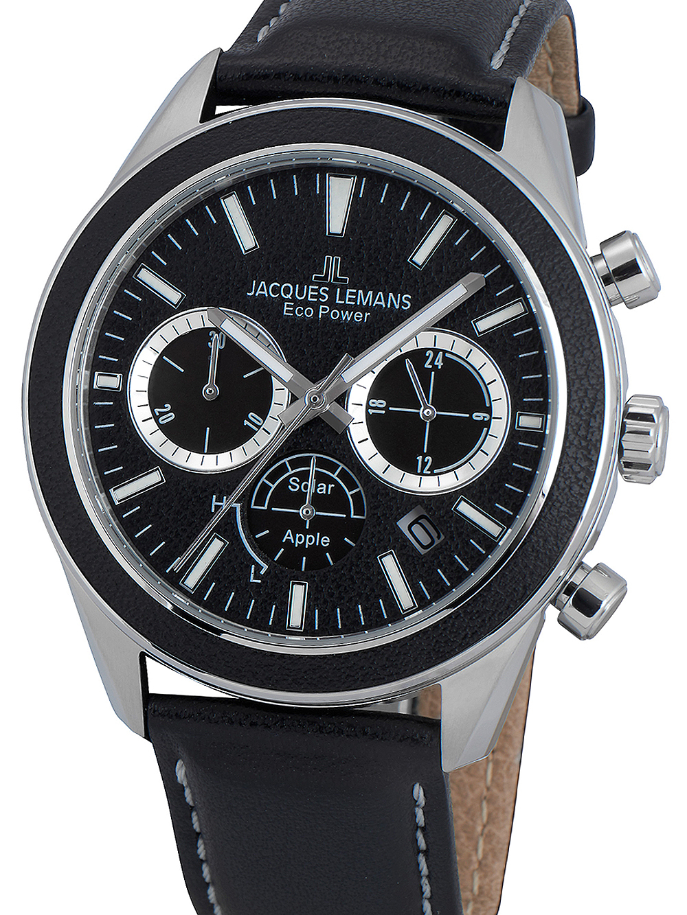 4040662163336 - Herren-Solar-Chronograph Serie Eco Power Kollektion Classic 1-2115A schwarz