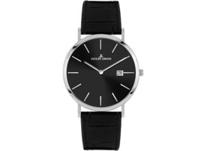 4040662180159 - Quarzuhr JACQUES LEMANS Nizza Armbanduhren schwarz (schwarz schwarz) Damen Quarzuhren Armbanduhr Damenuhr Herrenuhr Datum unisex