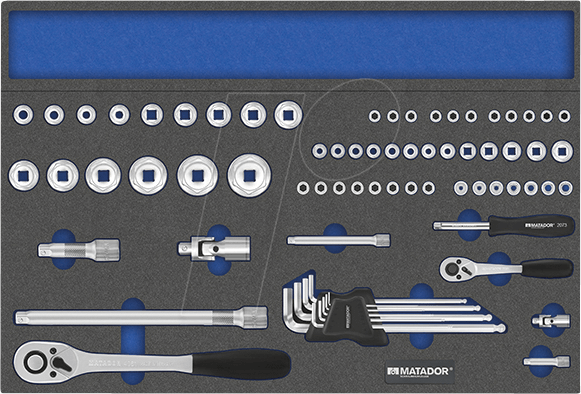 4040674190689 - Matador Schraubwerkzeuge 81641411 Steckschlüsselsatz 81641411