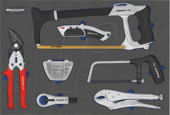 4040674218000 - Matador Schraubwerkzeuge Matador 81641786 HandwerkerInnen Werkzeugset 11teilig
