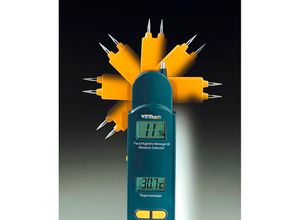 4040746011423 - Feuchtigkeitsmesser 0-60%   Thermometer -10 bis +50°C