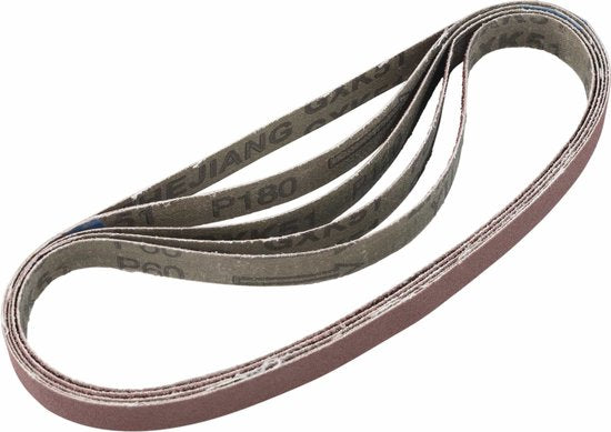 4040746292532 - Westfalia-Schleifbänder 15 x 454 mm K120 5 Stück