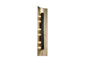 4040766981249 - Wandleuchte Aura Gold Blende schwarz Höhe 30 cm