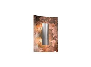 4040766991224 - Wandlampe Aura Herbst Blende silber Höhe 30 cm