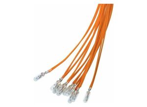 4040849094101 - T1 subminiature lamp 056 w 14 v (dc) 40 mA yellow 025 m cable 1er (9410) - Goobay