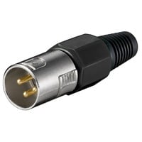 4040849117497 - GOOBAY 11749 - XLR-Stecker 3-polig vergoldete Kontakte