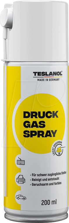 4040849260025 - 26002 - Druckluft Spray Druckgas mit 200 ml und Spühröhrchen