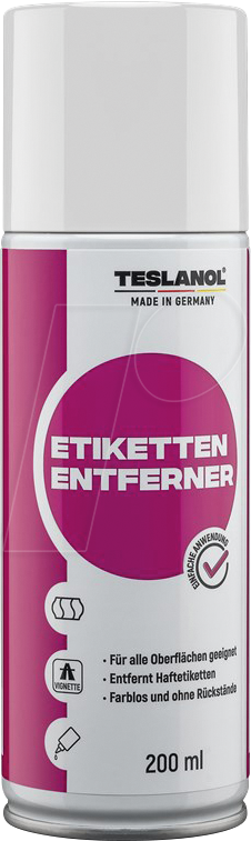 4040849260087 - 26008 - Etikettenentferner Spray Dose mit 200 ml und Sprühröhrchen