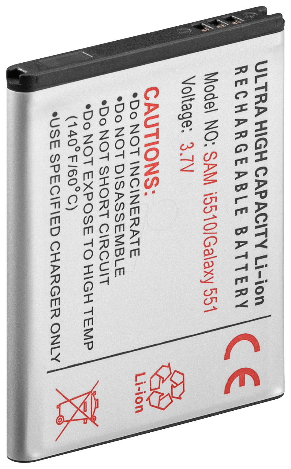4040849436895 - AKKU SAM 13 - Smartphone-Akku für Samsung-Geräte Li-Ion 950 mAh 4040849436895 - AKKU SAM 13 - Smartphone-Akku für Samsung-Geräte Li-Ion 950 mAh