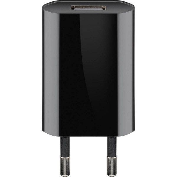 4040849449499 - goobay 44949 - USB-Ladegerät 5 V 1 A schwarz (44949)