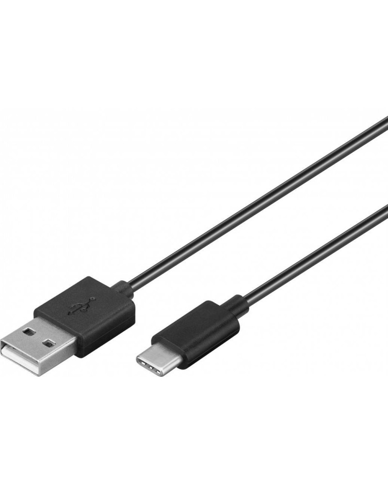 4040849457357 - Usb-c™ charging and sync cable 1 m black - suitable for devices with a usb-c™ port black (45735) - Goobay