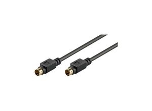 4040849500589 - goobay S-Video-Verbindungskabel einzeln geschirmt - Mini-DIN 4-Stecker (S-Video) Mini-DIN 4-Stecker (S-Video) 2 m (50058)