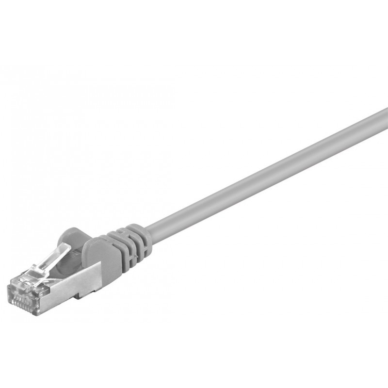 4040849501975 - goobay RJ-45 Netzwerkkabel CAT-5e FTP 150 m grau bis zu 100 Gbit Sek bis zu 100 MHz 1 St