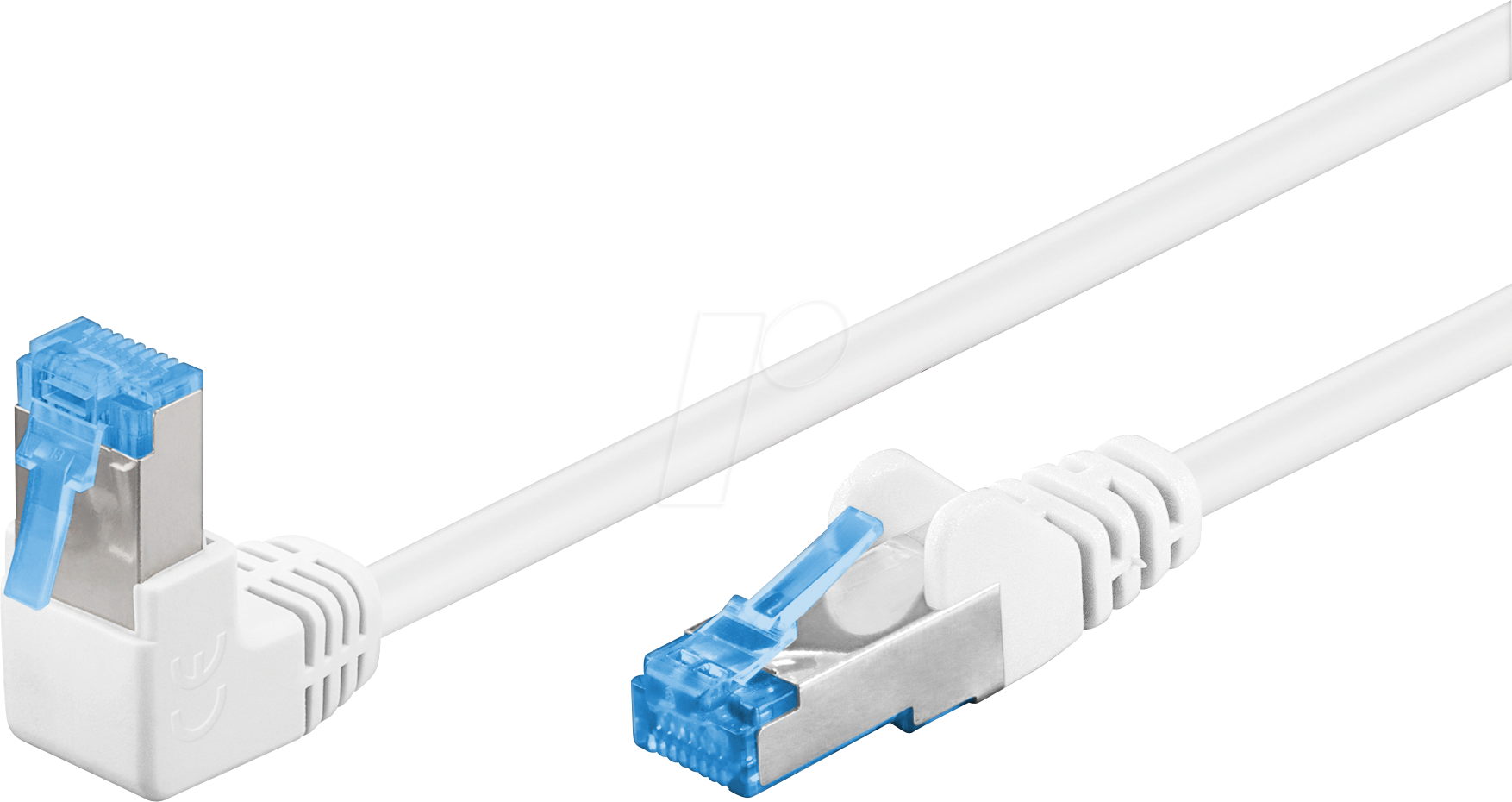 4040849515651 - GOOBAY 51565 - Patchkabel Cat6a S FTP gewinkelt   gerade 2 m