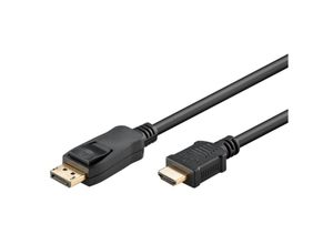 4040849519567 - GOOBAY 51956 - DisplayPort auf HDMI Adapterkabel 12 10 m