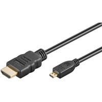 4040849537851 - HDMI™-High-Speed-Kabel mit Ethernet (Micro 4K @ 60 Hz) HDMI™-Stecker (Typ a) HDMI™-Micro-Stecker (Typ d) 2 m (53785) - Goobay 4040849537851 - HDMI™-High-Speed-Kabel mit Ethernet (Micro 4K @ 60 Hz) HDMI™-Stecker (Typ a) HDMI™-Micro-Stecker (Typ d) 2 m (53785) - Goobay
