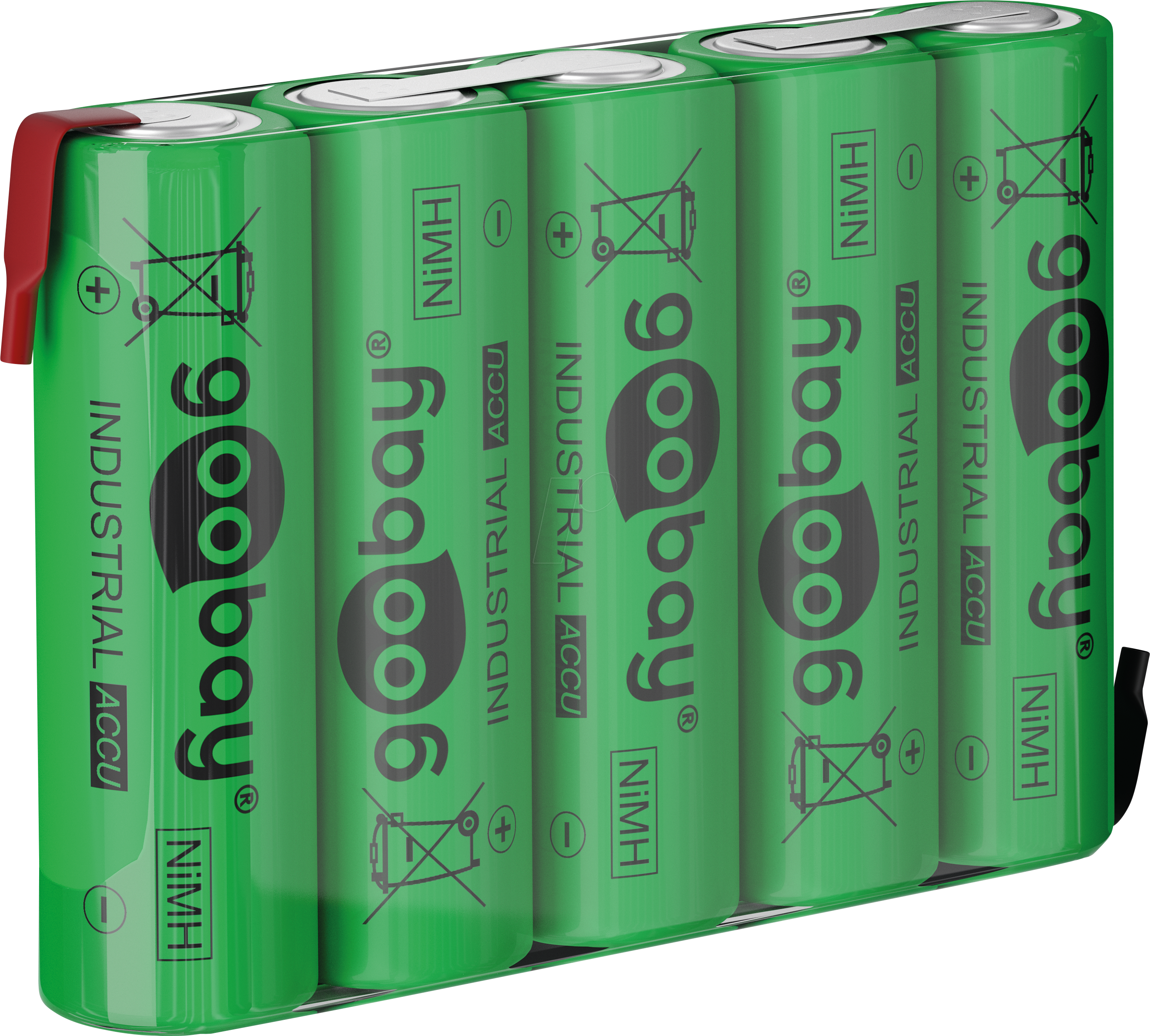 4040849555824 - GOOBAY 55582 - NiMh Akku AA (Mignon) 2100 mAh 5er-Pack