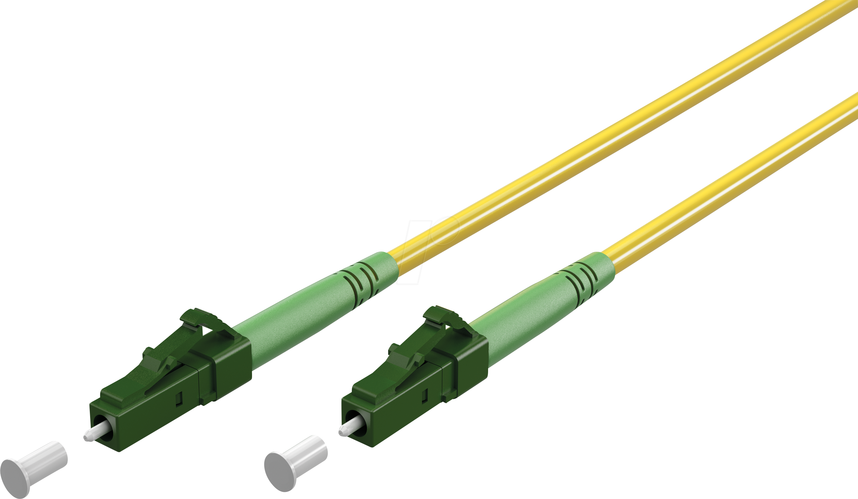 4040849596353 - GOOBAY 59635 - Simplex LWL Patchkabel LC-APC (8°)LC-APC (8°)gelb 25 m