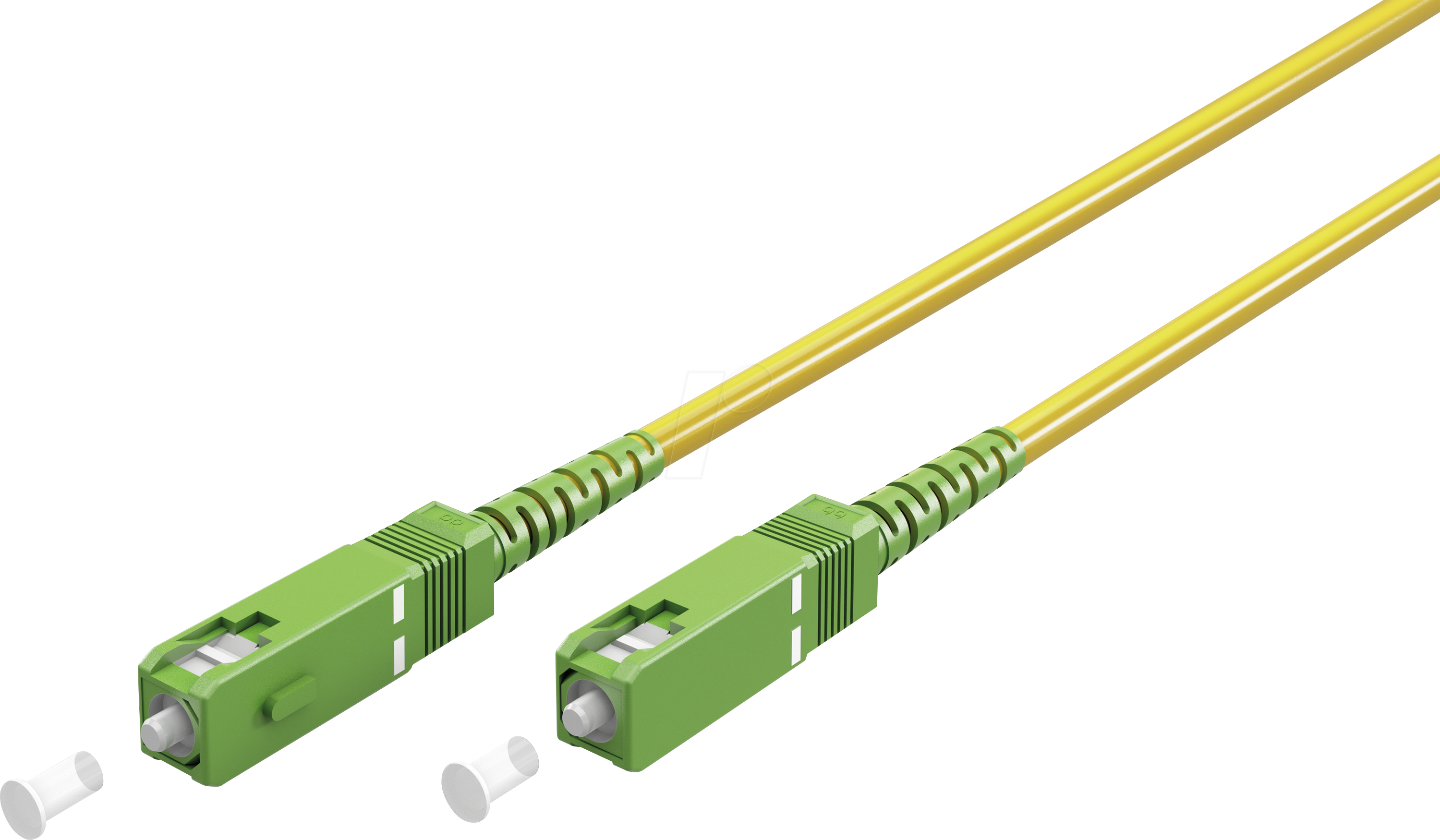 4040849596377 - GOOBAY 59637 - Simplex LWL Patchkabel SC-APC (8°)SC-APC (8°)gelb 05 m