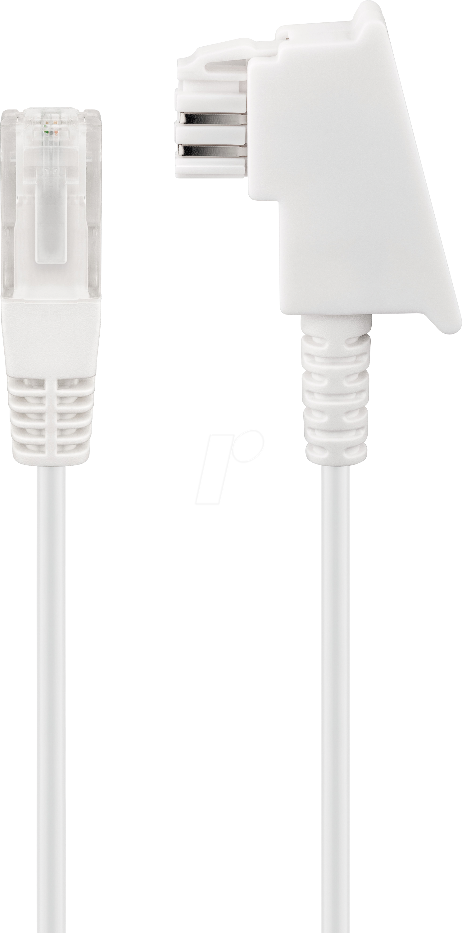 4040849606687 - GOOBAY 60668 - DSL- VDSL Telefonkabel TAE-F Stecker > RJ45 Stecker weiß 6 4040849606687 - GOOBAY 60668 - DSL- VDSL Telefonkabel TAE-F Stecker > RJ45 Stecker weiß 6