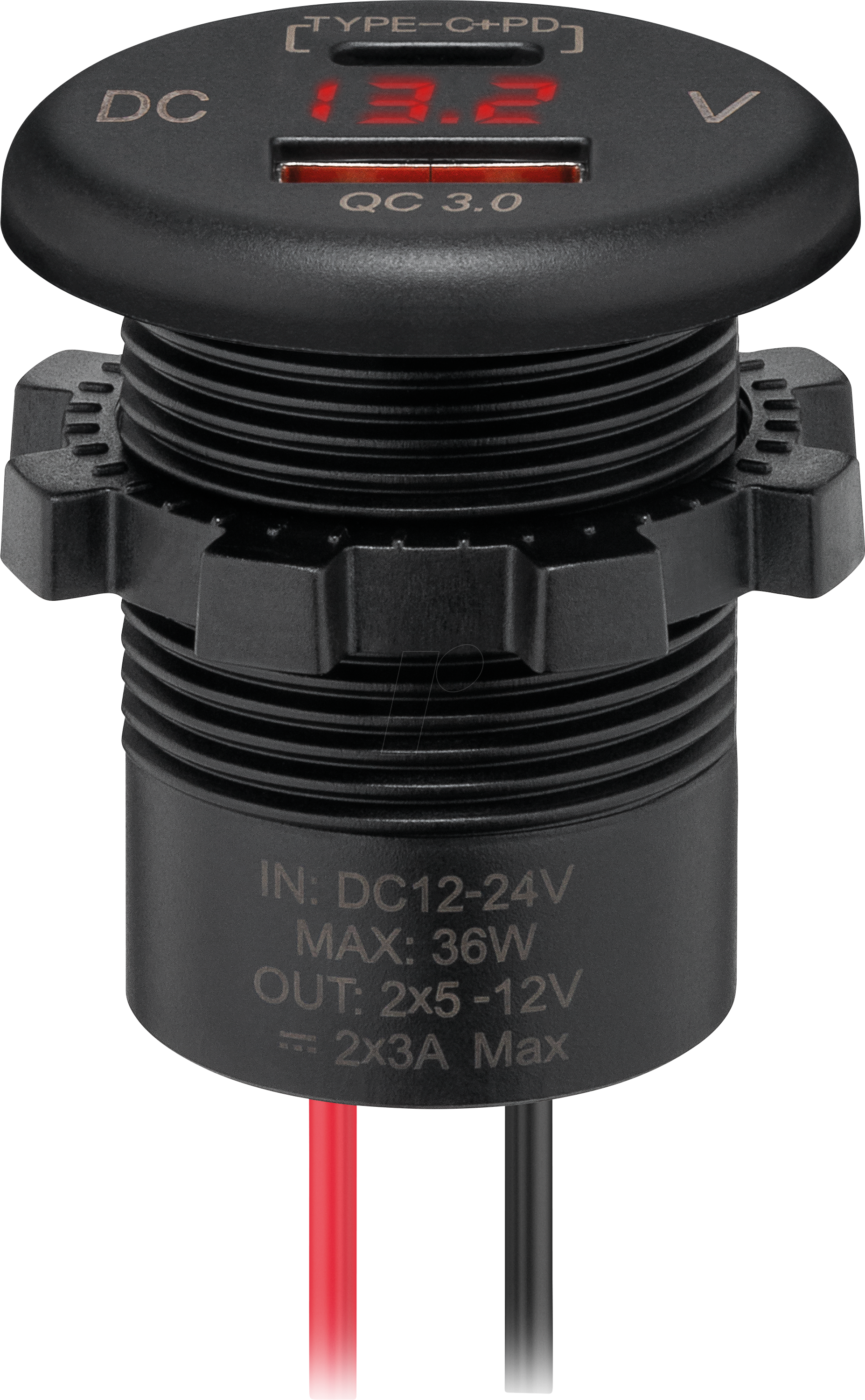 4040849606939 - WTS 60693 - Caravan - Steckdose USB-A USB-C LED-Anzeige
