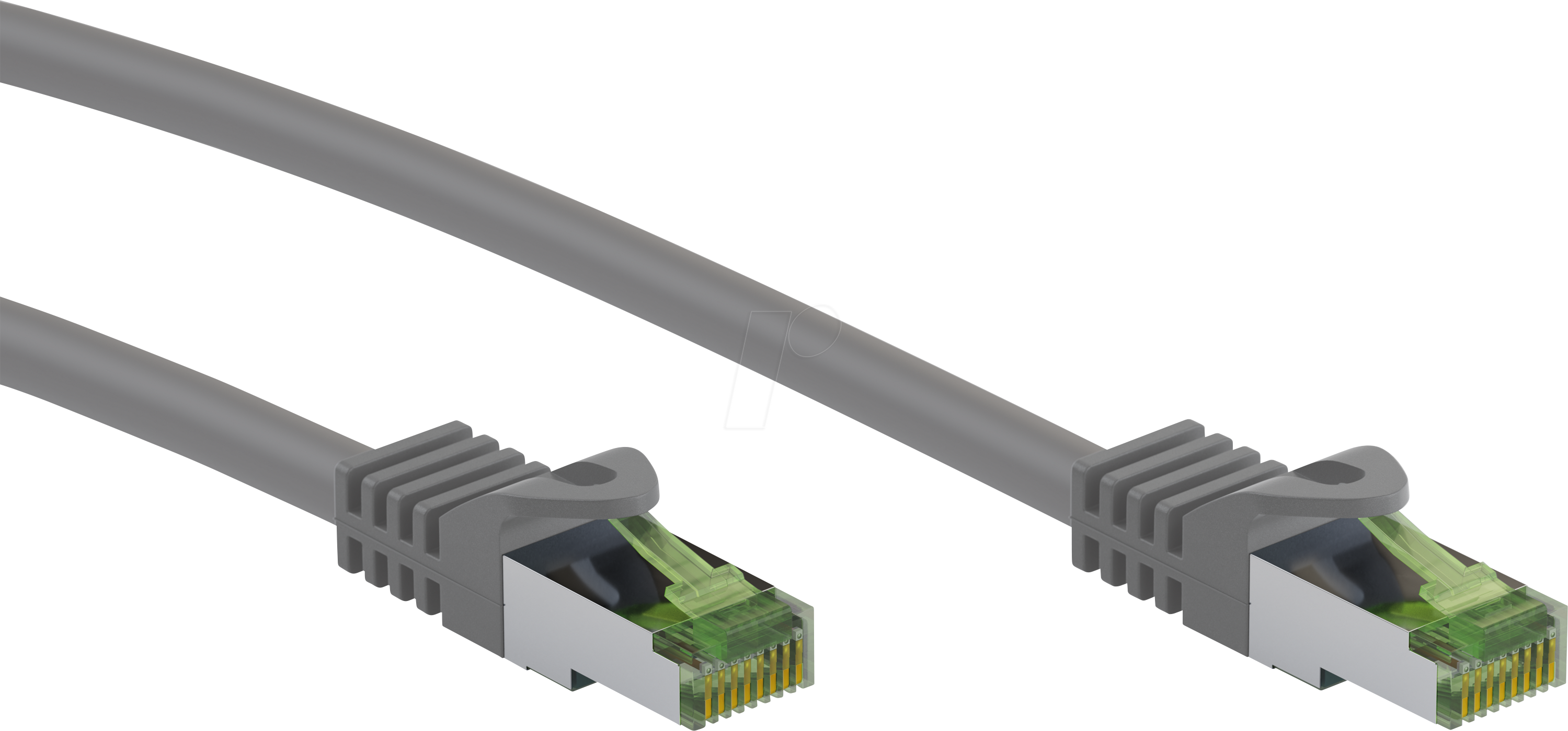 4040849611186 - GOOBAY 61118 - Cat81 Patchkabel S FTP (PiMF) CU grau 5 m