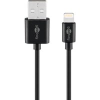 4040849635236 - GOOBAY 63523 - Sync- & Ladekabel USB-A > Lightning 10 m schwarz