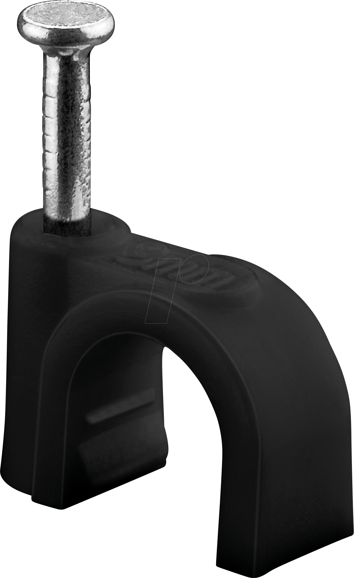 4040849646812 - GOOBAY 64681 - Kabelschelle 8 mm schwarz 100er Box