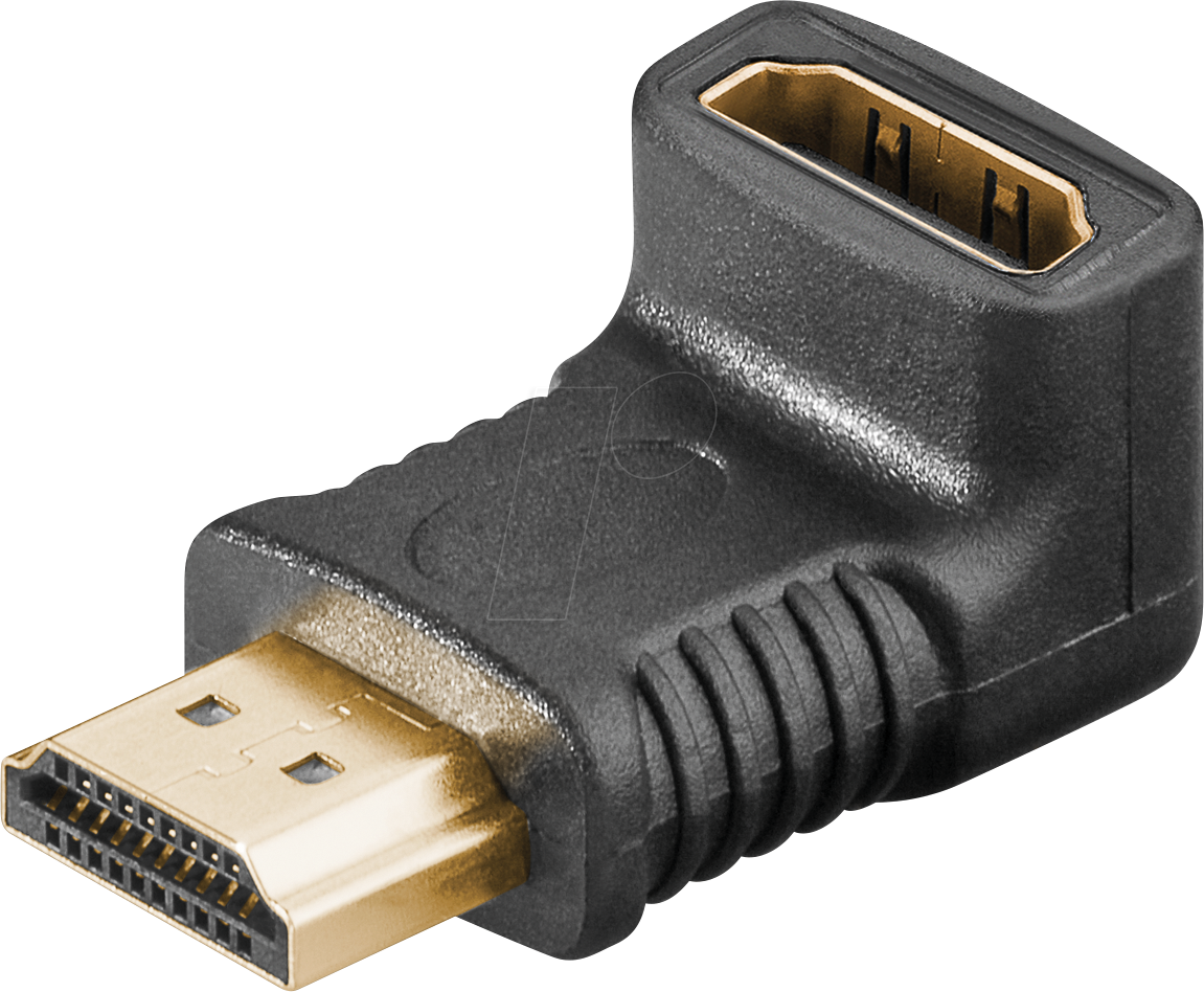 4040849657498 - GOOBAY 65749 - Adapter HDMI Stecker auf Buchse 8K 60 Hz 270° vertikal