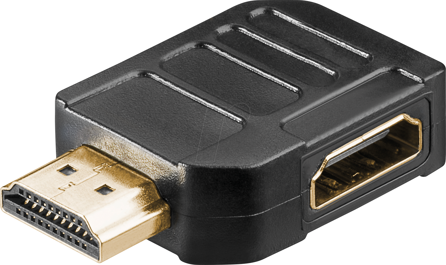 4040849657504 - GOOBAY 65750 - Adapter HDMI Stecker auf Buchse 8K 60 Hz 270° horizontal