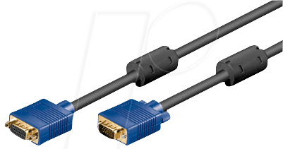 4040849681424 - AK SVGA 215 HQ - VGA Monitor Kabel 15-pol VGA Verlängerung 15 m