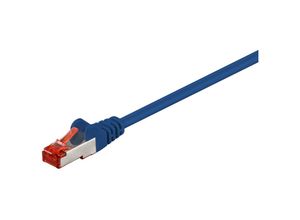 4040849682711 - goobay Patchkabel RJ45 S FTP C6 750m blau PIMF (68271)