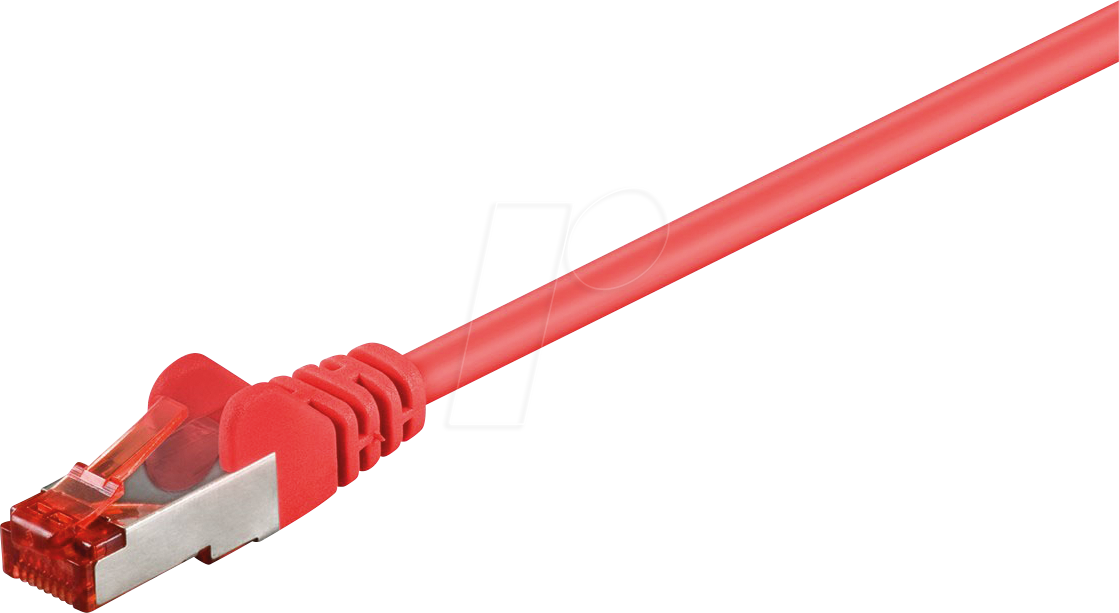 4040849682872 - GOOBAY 68287 - Cat6 S FTP PiMF Patchkabel CU red 500 m