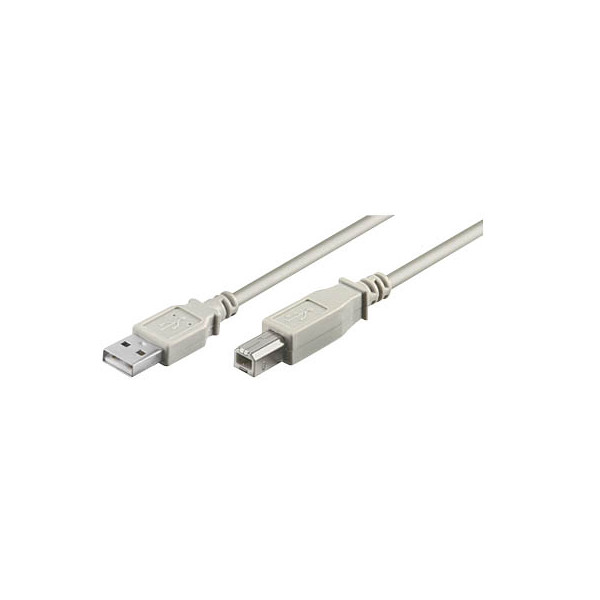 4040849687136 - GOOBAY 68713 - USB 20 Hi-Speed Kabel A-Stecker > B-Stecker 30 m grau