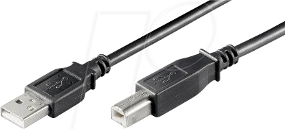 4040849689024 - 68902 - usb 20 Hi-Speed Kabel A-Stecker B-Stecker 50 m schwarz (68902) - Goobay