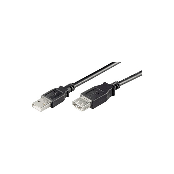 4040849689031 - goobay 68903 - USB 20 Hi-Speed Verlängerungskabel 18 m schwarz (68903)