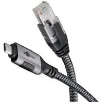 4040849706967 - GOOBAY 70696 - Netzwerkadapter Kabel USB 31 Typ C Gigabit Ethernet 1 m