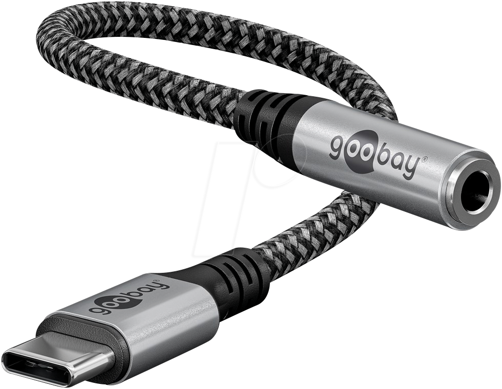 4040849740565 - GOOBAY 74056 - Adapter Kabel USB C auf Klinke 015 m