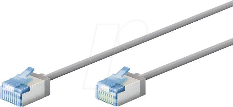 4040849743115 - CAT6a Patchkabel 74311 75m grau u ftp slim Ultraflex - Goobay