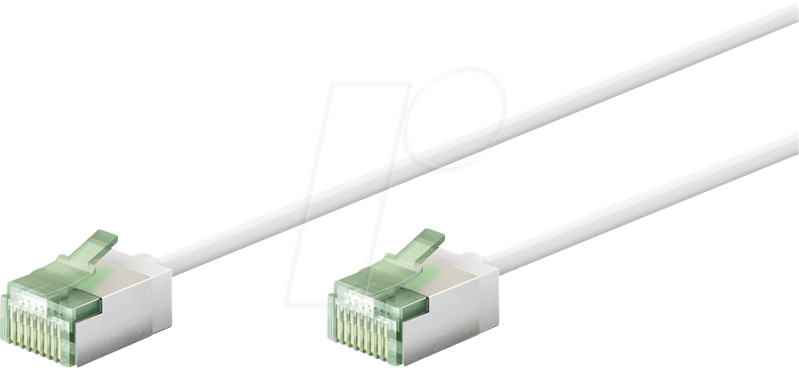 4040849743627 - GOOBAY 74362 - Patchkabel Cat81 U FTP super slim 30 m weiß