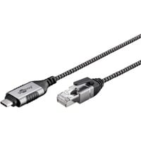 4040849744013 - GOOBAY 74401 - Netzwerkadapter Kabel USB 31 Typ C Gigabit Ethernet 1 m