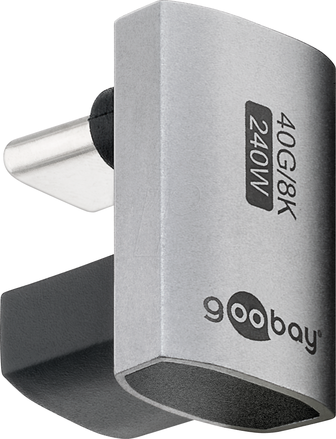 4040849744457 - GOOBAY 74445 - USB 40 Adapter C Stecker auf Buchse U-Form