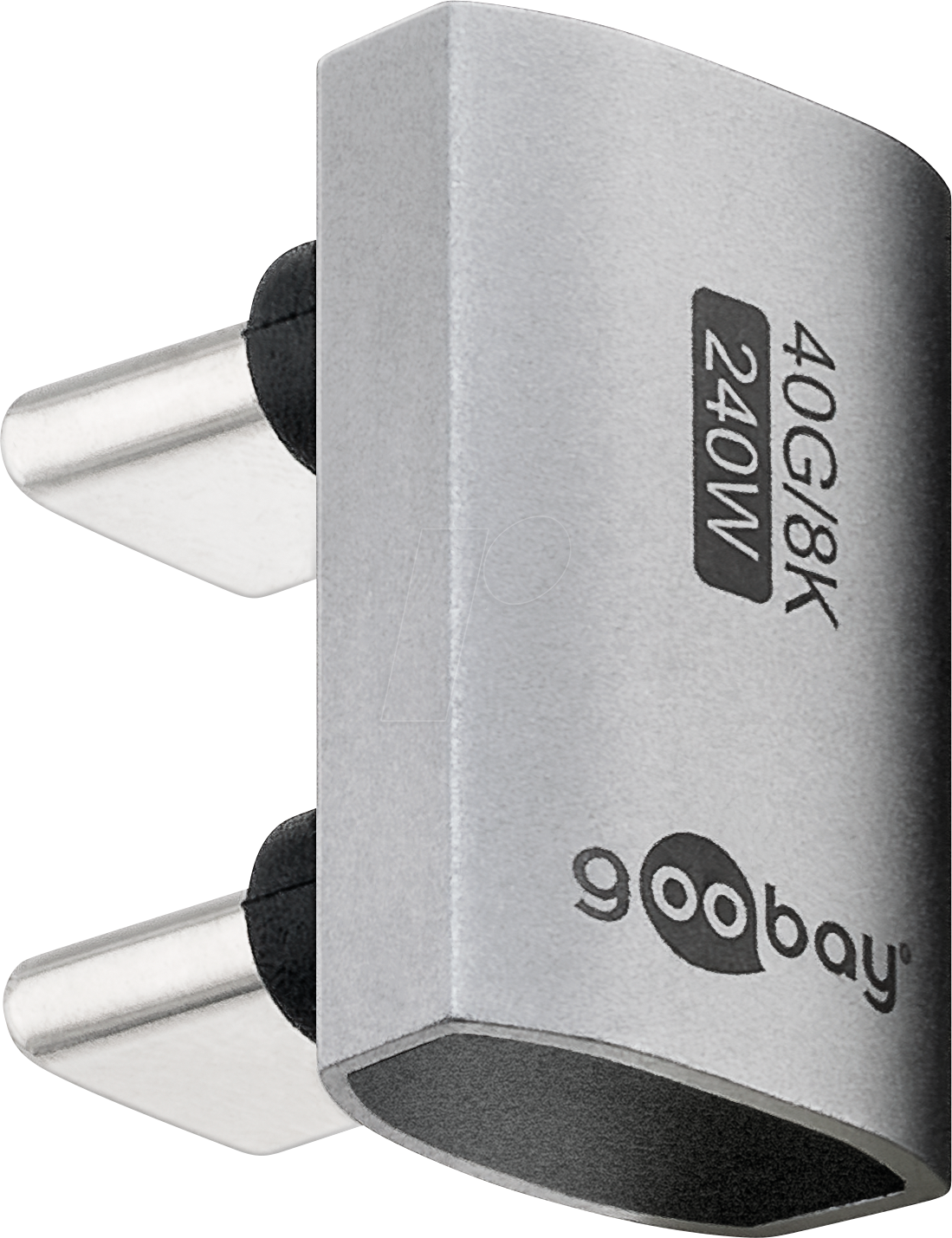 4040849744464 - GOOBAY 74446 - USB 40 Adapter C Stecker auf Stecker U-Form