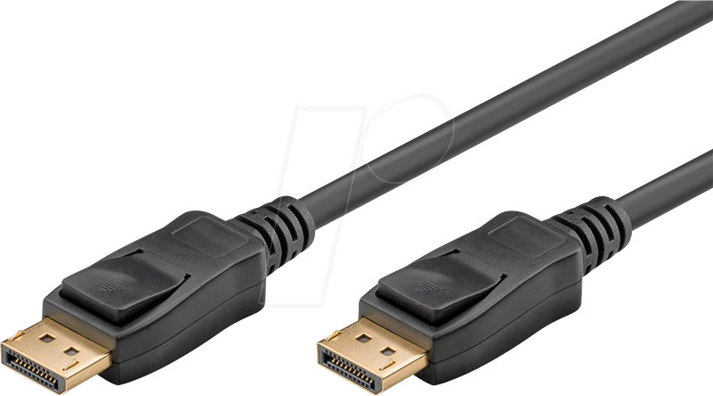 4040849747571 - DisplayPort 21 (DP40) - Display Kabel - 3m - Schwarz