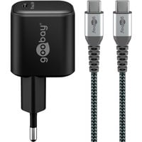 4040849747748 - USB-C Ladeset PD 65 Watt USB-C Textilkabel Ladegerät