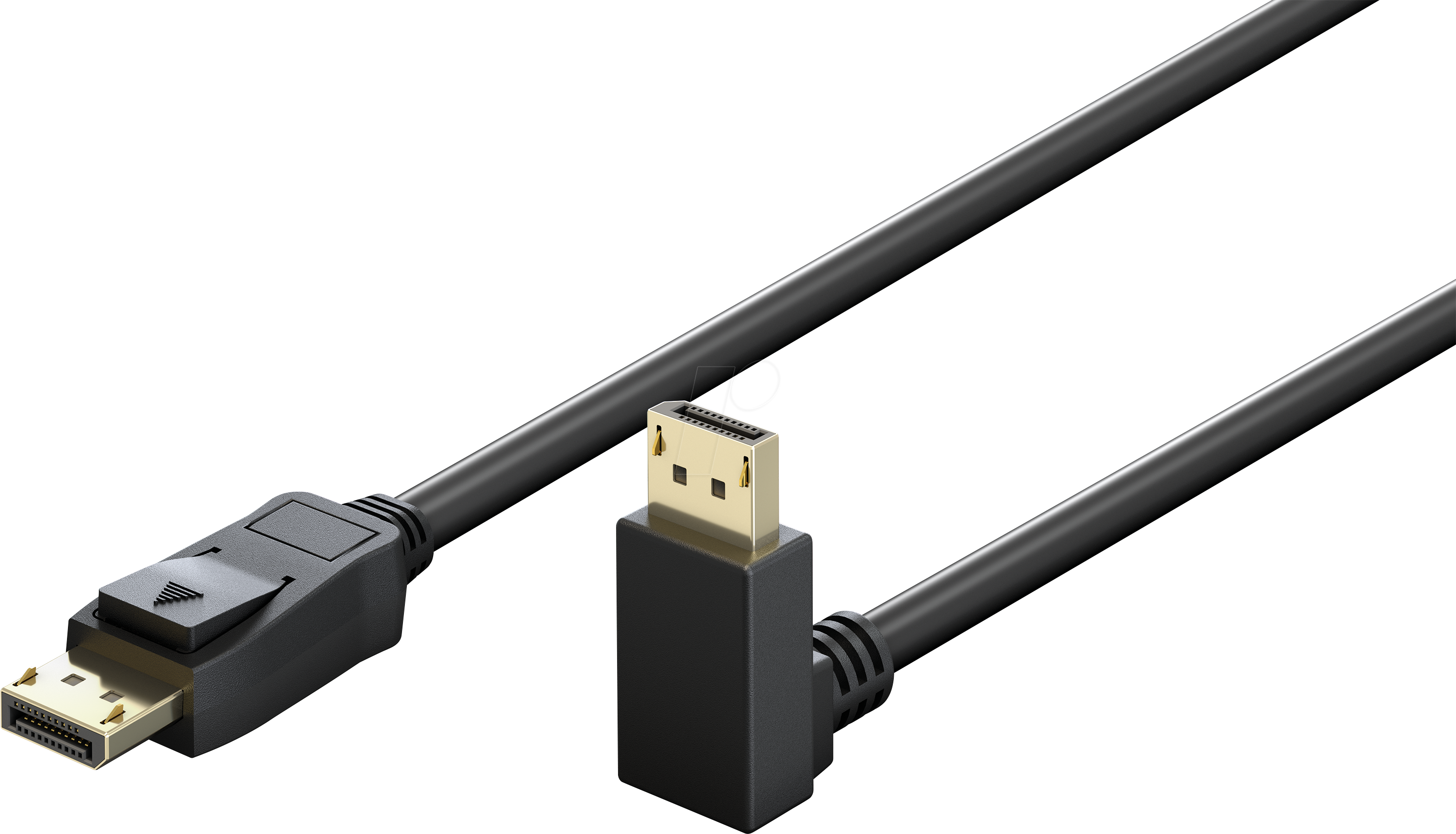 4040849770586 - Kabel DisplayPort Stecker 90° > DisplayPort Stecker 8K   144Hz