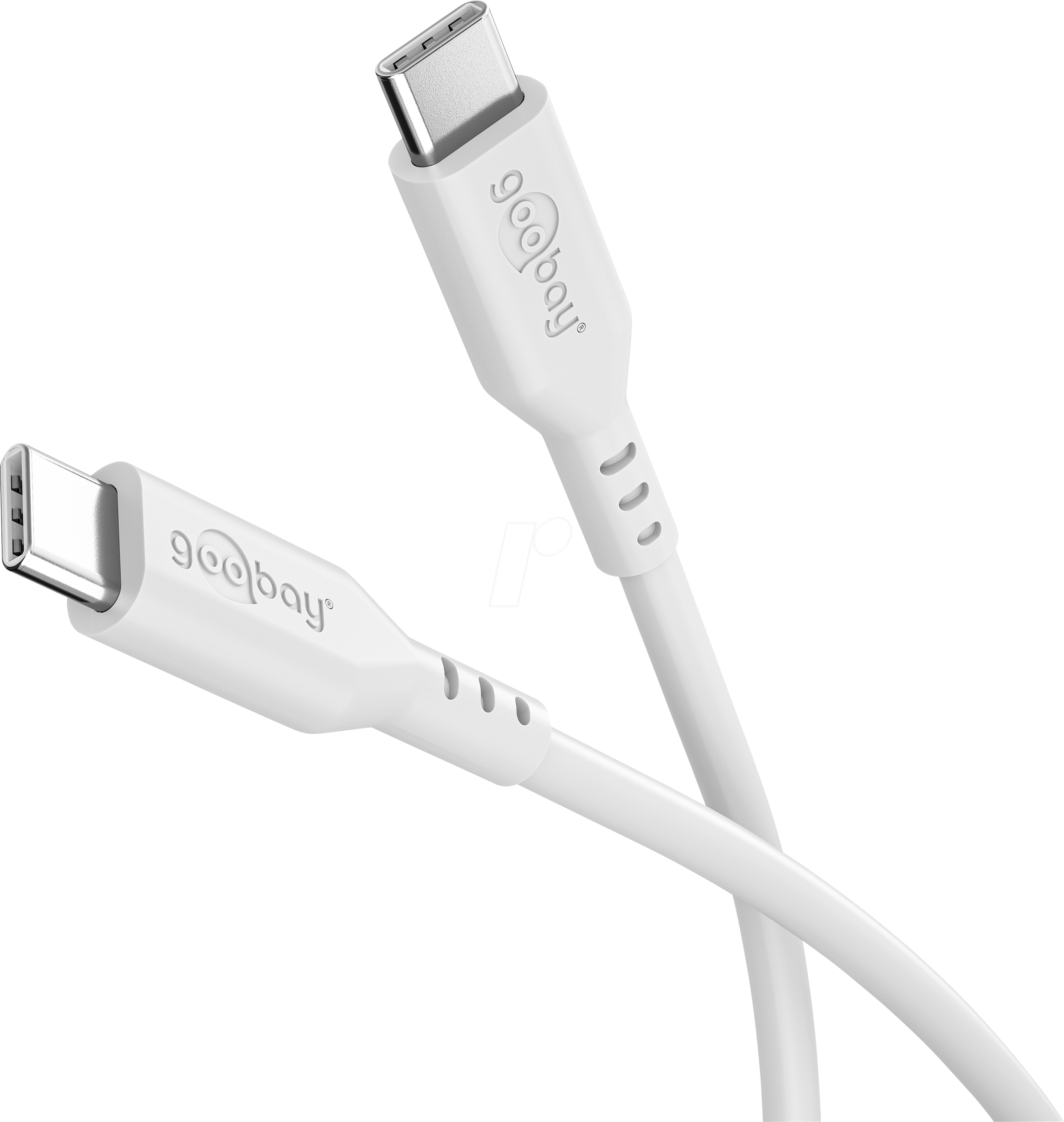 4040849777431 - GOOBAY 77743 - Sync- & Ladekabel USB-C > USB-C Silicon 15 m weiß 4040849777431 - GOOBAY 77743 - Sync- & Ladekabel USB-C > USB-C Silicon 15 m weiß
