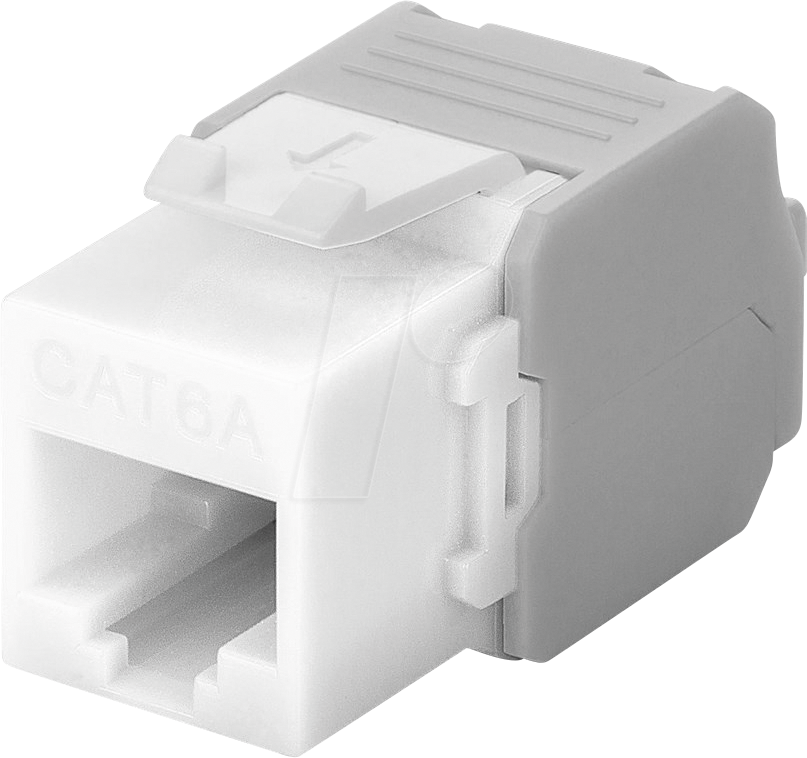 4040849908675 - GOOBAY 90867 - Keystone RJ45 Buchse > LSA Cat6a UTP