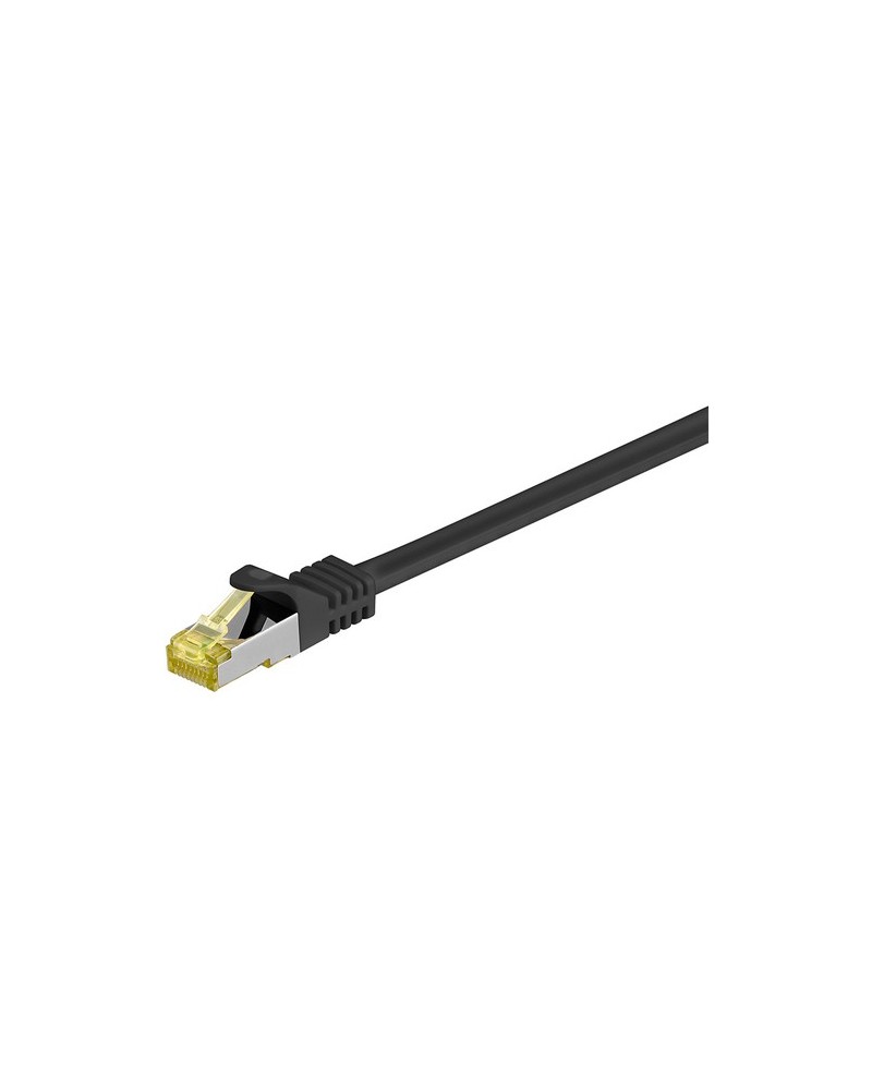 4040849915819 - goobay RJ-45 Netzwerkkabel 05 m schwarz bis zu 1000 Gbit Sek bis zu 500 MHz 1 St